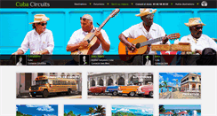 Desktop Screenshot of cubacircuits.com