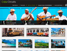 Tablet Screenshot of cubacircuits.com